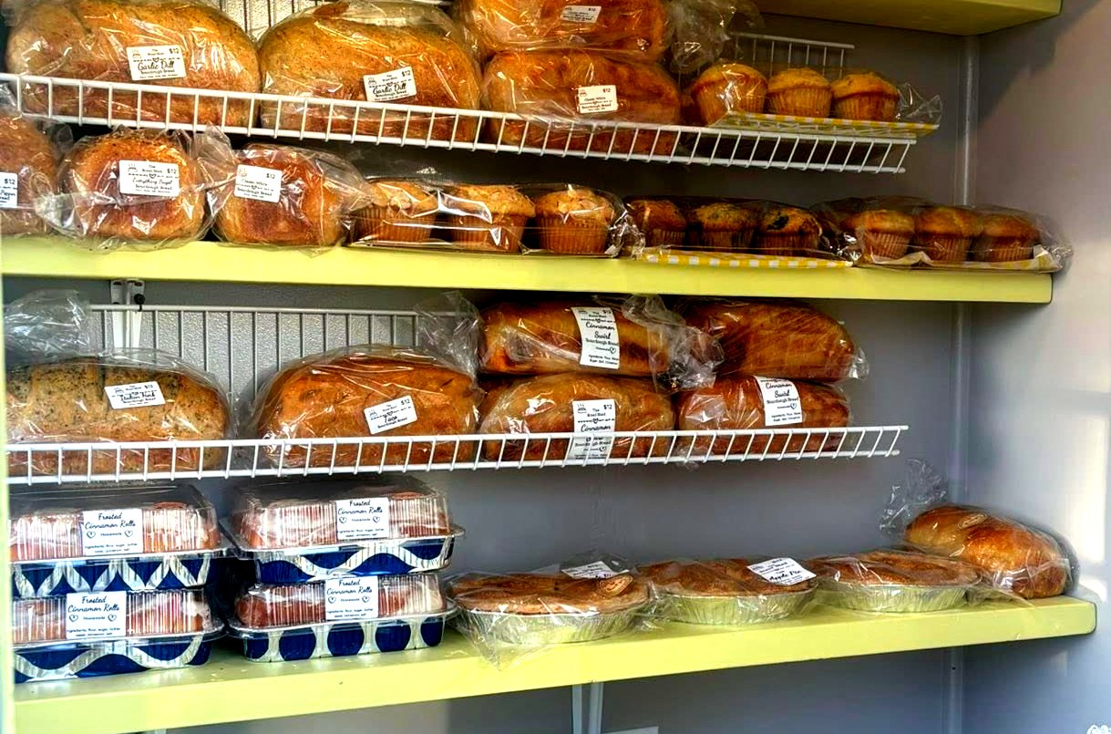 Bakery shelves
