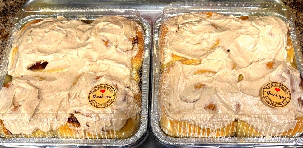 Frosted Cinnamon Rolls