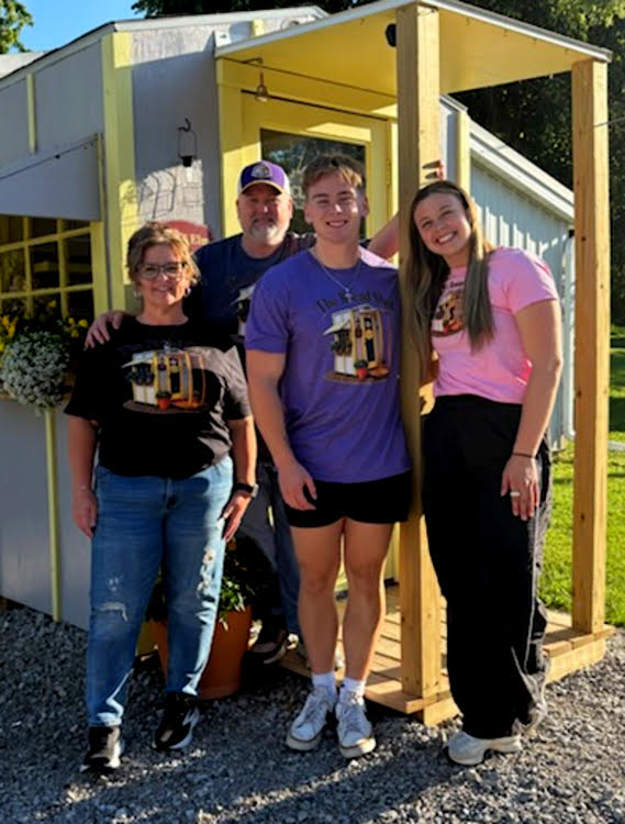 The Johannes family, bakers at The Bread Shed